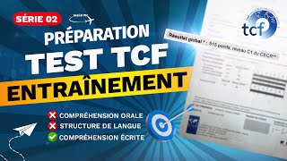 Préparer au TCF  Compréhension écrite Série 2 [upl. by Ichabod649]