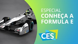 Qualcomm apresenta o Formula E primeiro carro de corrida 100 elétrico Especial  CES 2014 [upl. by Nylaret356]