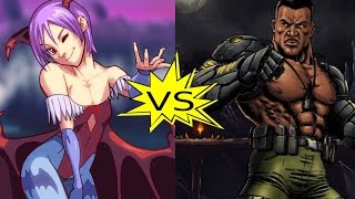 MUGEN \ Lilith Aensland me VS Jax Briggs [upl. by Mccoy599]