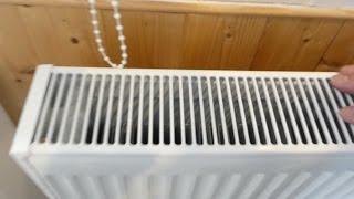 How to remove central heating radiator covers to clean behind [upl. by Keynes413]