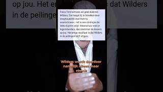 Timmermans gaat AF als een gieter terwijl Wilders steeds groter wordt shorts [upl. by Orpah828]