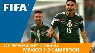 Mexico v Cameroon  2014 FIFA World Cup  Match Highlights [upl. by Amhsirak122]