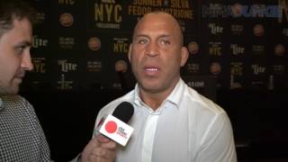 Wanderlei Silva says he shoved Chael Sonnen as payback for The Ultimate Fighter [upl. by Azilem]