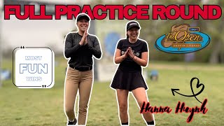 PRACTICE ROUND with Hanna Huynh ❤️ [upl. by Ariamoy993]