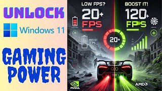 How to Optimize Windows 11 for Gaming High FPS with Pro Tweaks I Gaming Laptop [upl. by Madaras]