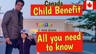 Canada Child Benefit  Free Money for Child Care from Canadian Government [upl. by Barboza]