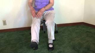 Seated Releasing Knee Tension and Pain [upl. by Lagiba153]