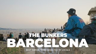 The Bunkers Los Bunkers del Carmel  Barcelona Spain [upl. by Adriell]