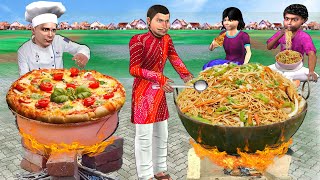 Garib Ka Matka Pizza School Picnic Maggi Noodles Hindi Stories Collection Hindi Kahani Moral Stories [upl. by Julius272]