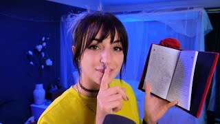 ASMR  SemiUnintelligibly Whisper Reading My Diary 😳 Super Up Close Whispering [upl. by Nare]