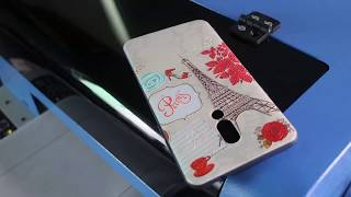 3D amp Embossed Effect printing with UV phone case printer for TPU cover [upl. by Cally]