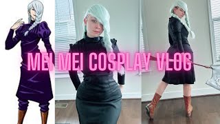 Mei mei cosplay vlog 🥰 jujitsu kaisen  a day in the life of a cosplayer [upl. by Ilrac]