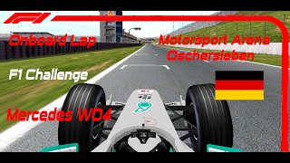 Mercedes W04  Onboard Lap  Motorsport Arena Oschersleben  F1 Challenge [upl. by Remington]