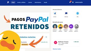 Cómo LIBERAR tu dinero RETENIDO en PayPal  Solución para pagos retenidos💰 [upl. by Barnaba]