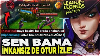 NASIL YANİ İMKANSIZ MI İNAN HİÇ FARK ETMEZ xD Wild Rift Caitlyn ADC wildrift leagueoflegends [upl. by Gio]