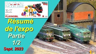 15ème Salon du Modélisme  Partie 12  Cité du Train  Mulhouse  16092023 [upl. by Nycila]