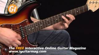 GampL Tribute S500 Guitar Demo  Review With Tom Quayle iGuitar Mag Feature [upl. by Dallman]