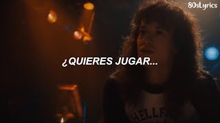 Extreme  Play With Me Sub Español Stranger Things CyD [upl. by Ahsinauj249]