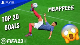 FIFA 23  TOP 20 GOALS 5  PS5™ 4K60 [upl. by Airdua]