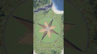 Ultimate Compass Base  Tutorial  Timelapse build cinematics minecraft build timelapse [upl. by Grinnell]