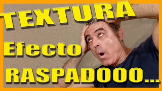 🤔 REVESTIMIENTO para EXTERIOR e INTERIOR efecto RASPADO TEMATIZACION [upl. by Kiersten]