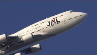 Japan Airlines JAL Boeing 747400D  Haneda 【JA8907】 [upl. by Washington]