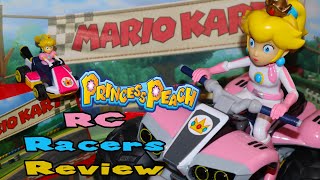 Princess Peach RC Carrera Motorcycle amp Mini RC Peach Kart Review [upl. by Ruperto595]