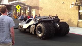 Batman batmobile start engine [upl. by Prevot]