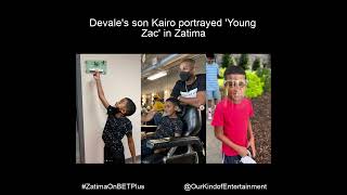 Tyler Perrys Zatima  Devale Ellis Son Kairo Portrayed Young Zac In The Season Finale [upl. by Ardnnek202]