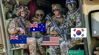 Massive Amphibious Landing Exercise With ROK US Australian and NZ Forces [upl. by Lihp]