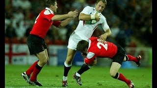 Rugby World Cup 2003 highlights England 28 Wales 17 [upl. by Ainahpets]