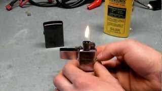 How to Fill a Zippo Lighter [upl. by Merlina]