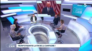 Trump dynamite la fin de la campagne  cdanslair 14102020 [upl. by Given]