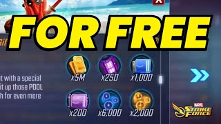 INSANE FREE GOLD POWER CORES amp TRAINING STRIKE STORE DO NOT MISS OUT 2024  Marvel Strike Force [upl. by Klemperer]