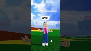 😱 SON WITH 0 IQ VS SON WITH 1M IQ IN BLOX FRUITS shorts [upl. by Aisined]