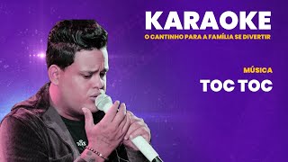 KARAOKE Thiago Aquino  TOC TOC [upl. by Wollis732]