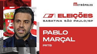 Sabatina do Metrópoles com Pablo Marçal PRTB candidato à Prefeitura de SP [upl. by Martguerita]