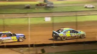 Feature race mods kingaroy speedway 5524 Tim weir  clarkos performance [upl. by Aneele]