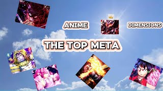 NEWEST ANIME DIMENSIONS TIER LIST 2024 WHO IS THE BEST [upl. by Weir579]