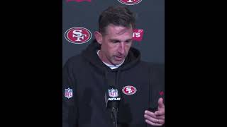 😳 Kyle Shanahan speaks on the altercation between Dre Greenlaw amp an Eagles staff member shorts [upl. by Sandeep]