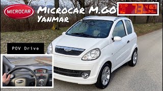 Microcar MGO Yanmar 2010 POV Drive Highspeed Walkaround [upl. by Elizabet]