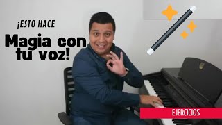 🪄🎩 Esto hace MAGIA con la VOZ  Ejercicios de vocalización  Clases de canto [upl. by Inavoig]