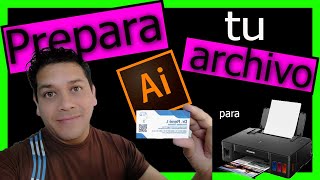 Cómo 🟠preparar🟠 un archivo para 🖨imprimir🖨 en illustrator 2⃣0⃣2⃣1⃣ [upl. by Alice926]