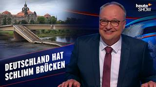 Kaputte Brücken und Straßen Deutschland bröckelt vor sich hin  heuteshow vom 20092024 [upl. by Menon]