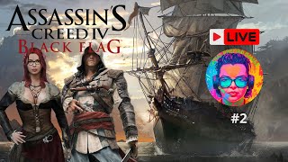 LIVE 2 ASSASSIN´S CREED IV BLACK FLAG PS5 assassinscreedblackflag live playstation games [upl. by Cullan]