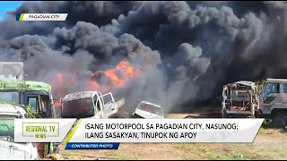 Regional TV News Sunog sumiklab sa magkahiwalay na lugar sa Mindanao 2 patay [upl. by Archibold]