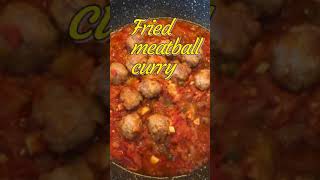 ဝက်သားလုံးကြော်နှပ်  fried meatballs curry [upl. by Ayres437]