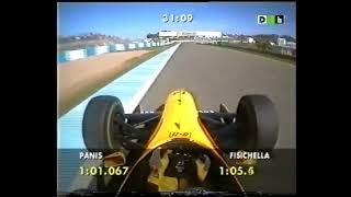 Giancarlo Fisichella F1 Onboard Jerez FP2 1997 [upl. by Loseff142]