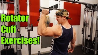 Top 5 Rotator Cuff Exercises [upl. by Anailuj336]