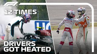 12 Times F1 Drivers Got Heated [upl. by Ingram350]